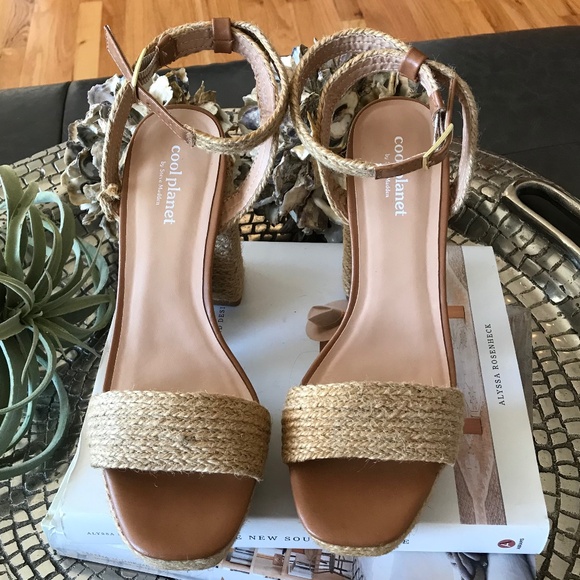 PLAYA JUTE PLATFORM HEELS - Picture 5 of 13